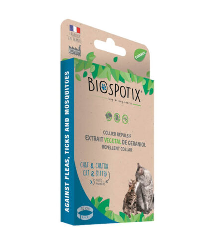 BIOGANCE Biospotix Cat & Kitten ogrlica protiv buva, krpelja i komaraca (35cm)