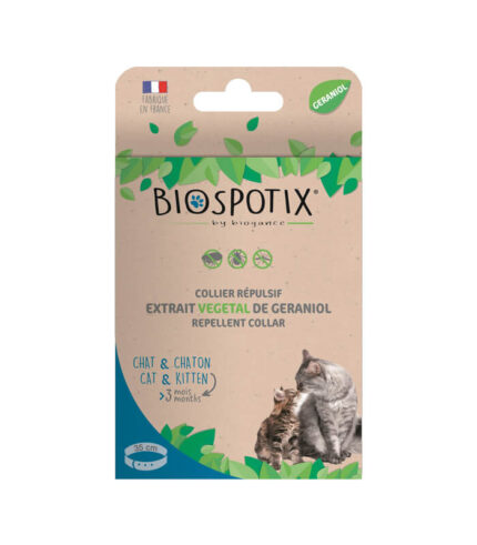 BIOGANCE Biospotix Cat & Kitten ogrlica protiv buva, krpelja i komaraca (35cm)