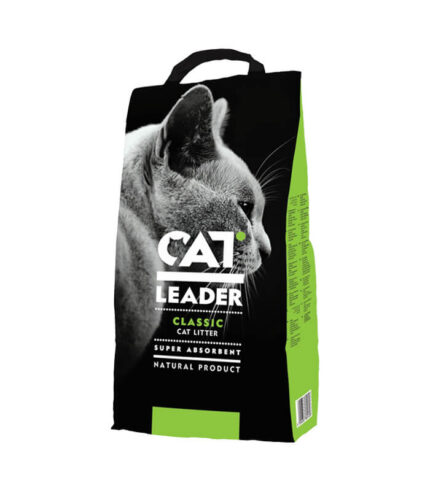 CAT LEADER Classic - grudvajući posip za mačke (5kg)