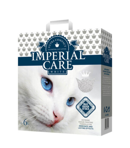 IMPERIAL CARE WHITE Clumping Odour Attack Jasmin - grudvajući posip za mačke 6L