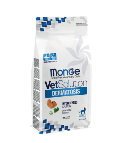 MONGE VetSolution Dermatosis Feline - dijetetska hrana za mačke za podršku funkciji kože 1-5kg