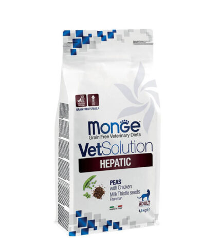 MONGE VetSolution Hepatic Feline - dijetetska hrana za mačke za podršku funkciji jetre 1-5kg