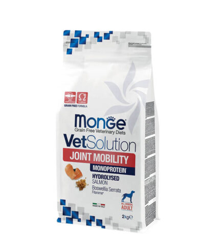 MONGE VetSolution Joint Mobility Canine - dijetetska hrana za pse za podršku metabolizmu zglobova kod osteoartritisa 2kg