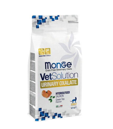 MONGE VetSolution Urinary Oxalate Feline - dijetetska hrana za mačke za smanjenje stvaranja oksalatnih kamenaca 1-5kg