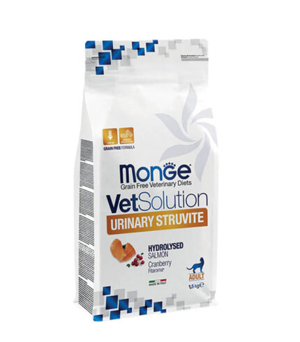 MONGE VetSolution Urinary Struvite Feline - dijetetska hrana za mačke za rastvaranje struvitnih kamenaca 1-5kg