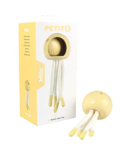 PETIT Chew Toy Milo Yellow - gumena igračka za žvakanje za pse (žuta)
