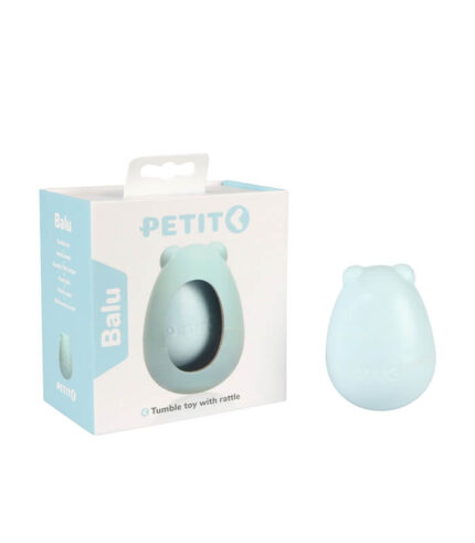 PETIT Tumble Toy Balu Blue - gumena interaktivna igračka za pse sa nestabilnim kretanjem (plava)