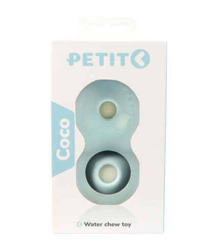 PETIT Water Chew Toy Coco Blue - plutajuća gumena igračka za žvakanje i igru u vodi za pse (plava)