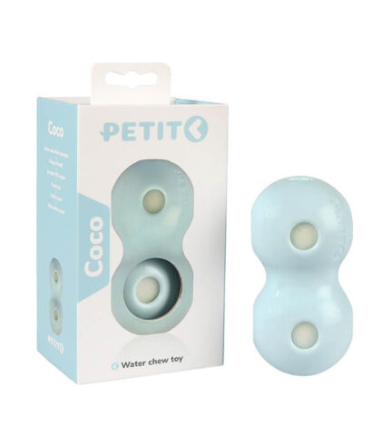 PETIT Water Chew Toy Coco Blue - plutajuća gumena igračka za žvakanje i igru u vodi za pse (plava)