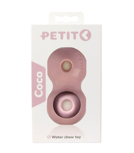PETIT Water Chew Toy Coco Pink – plutajuća gumena igračka za žvakanje i igru u vodi za pse (roze)