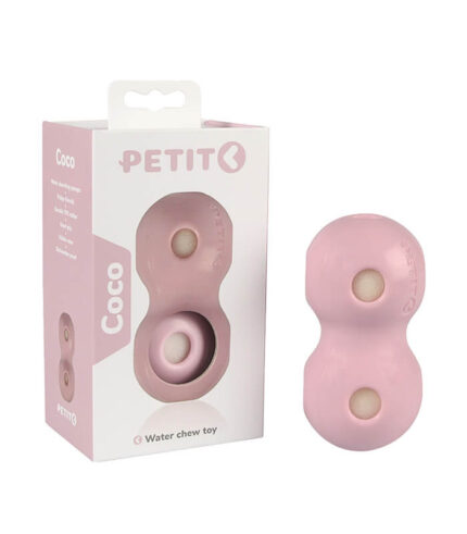 PETIT Water Chew Toy Coco Pink – plutajuća gumena igračka za žvakanje i igru u vodi za pse (roze)