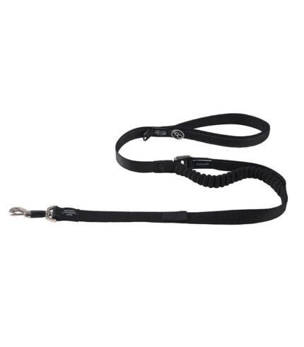 ROGZ Control Long Lead XL - dugi elastični povodac za pse (crni)