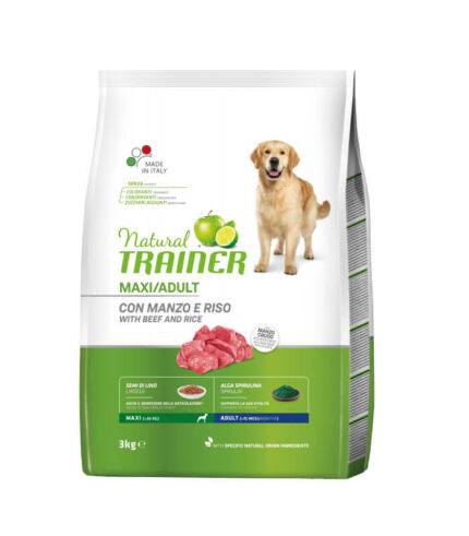 TRAINER Daily Nutrition Maxi Adult with Beef - hrana za odrasle pse velikih rasa - sa govedinom (3kg)