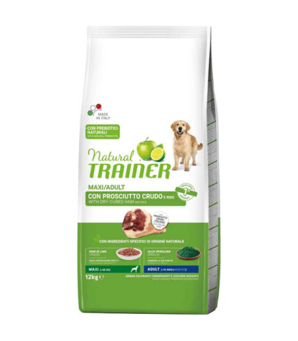 TRAINER Daily Nutrition Maxi Adult with Ham - hrana za odrasle pse velikih rasa - sa šunkom (12kg)
