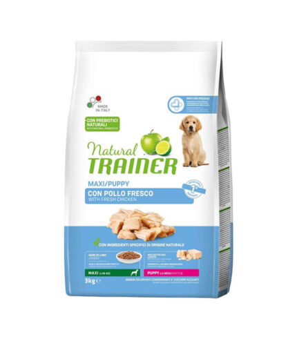 TRAINER Daily Nutrition Maxi Puppy & Junior with Fresh Chicken - hrana za štence velikih rasa - sa piletinom (3kg)