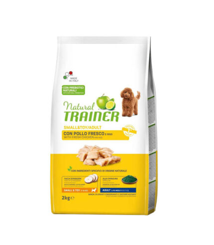 TRAINER Daily Nutrition Small & Toy Adult with Fresh Chicken - hrana za odrasle pse malih i toy rasa - sa piletinom 2kg