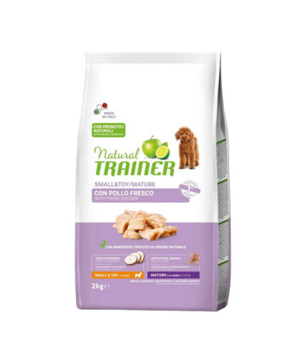 TRAINER Daily Nutrition Small & Toy Mature with Fresh Chicken - hrana za starije pse malih i patuljastih rasa - sa piletinom (2kg)