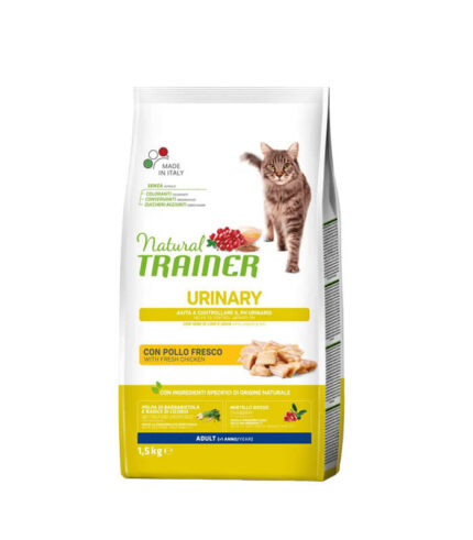 TRAINER Urinary Adult Chicken - hrana za odrasle mačke - sa svežom piletinom 1,5kg