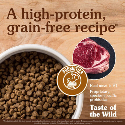 Taste of the Wild High Prairie Puppy - Grain-Free hrana za štence sa pečenim bizonom i srnetinom (2kg i 12,2kg) uzorak