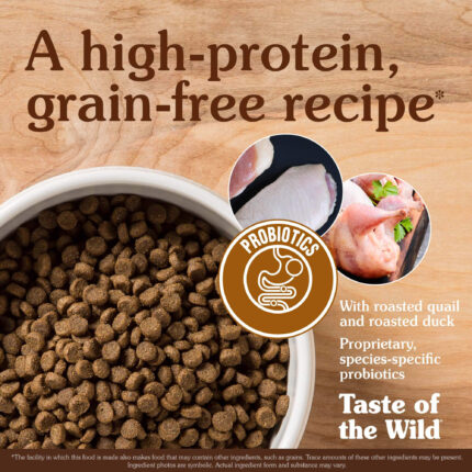 Taste of the Wild Lowland Creek - Grain-Free hrana za mačke sa pečenom prepelicom i patkom (2kg i 6,6kg) uzorak