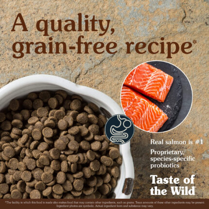 Taste of the Wild Pacific Stream - Grain-Free hrana za pse sa dimljenim lososom (2kg i 12,2kg) uzorak BIG