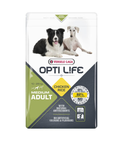 Versele-Laga Opti Life Adult Medium - hrana za odrasle pse srednjih rasa (2,5kg i 12,5kg)