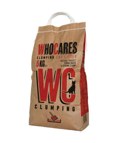 WHO CARES Clumping - grudvajući posip za mačke (bentonit) 5kg