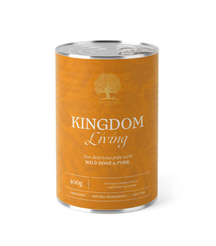 ESSENTIAL FOODS Kingdom Living Pâté - pašteta za pse sa mesom divlje svinje (400g)