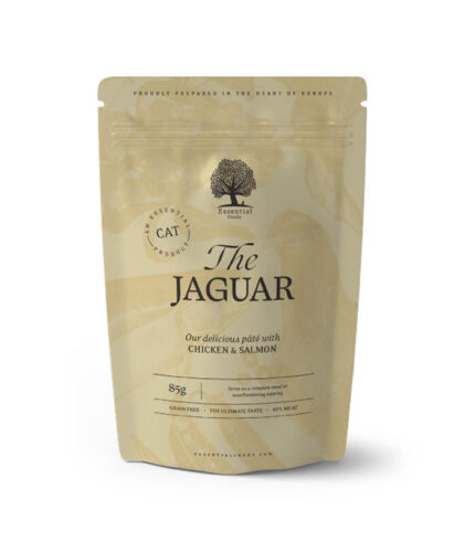 ESSENTIAL FOODS The Jaguar Pâté - pašteta za mačke sa piletinom i lososom u sosu (85g)