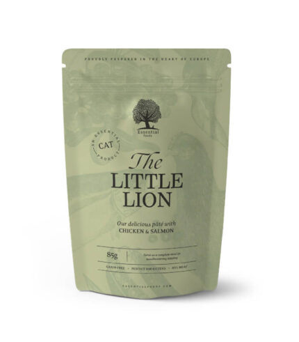 ESSENTIAL FOODS The Little Lion Pâté - pašteta za mačiće sa piletinom i lososom u sosu (85g)