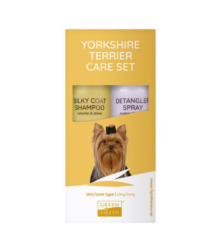 GREENFIELDS Yorkshire Terrier Care Set - set za negu dlake jorkširskog terijera (2×270ml)