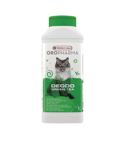 OROPHARMA Deodo Green Tea Cat - dezodorans za posip za mačke (750g)