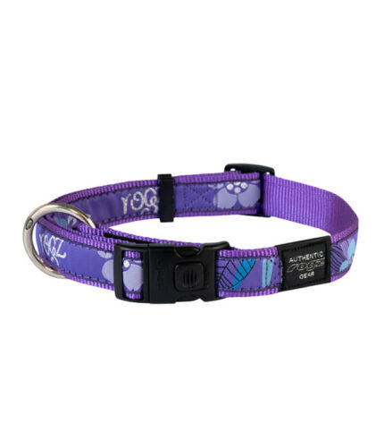 ROGZ Side Release Collar Purple Forest - ogrlica za pse XL
