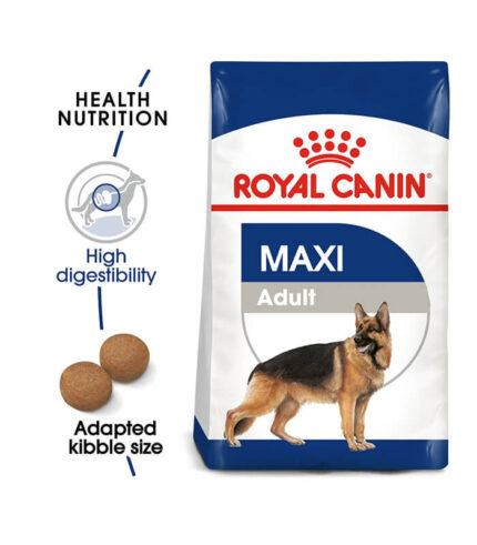 ROYAL CANIN Maxi Adult - hrana za odrasle pse velikih rasa (26-44kg) od 15 meseci do 5 godina (4kg, 10kg, 15kg)