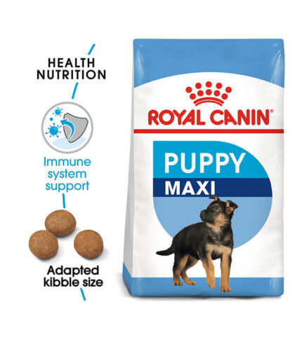 ROYAL CANIN Maxi Puppy - hrana za štence velikih rasa (26-44kg) do 15 meseci (4kg, 10kg, 15kg)