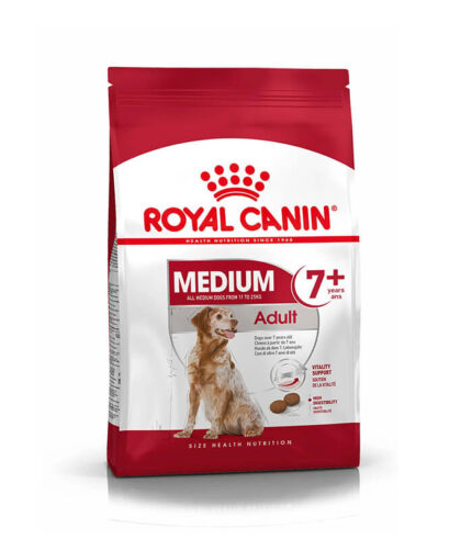 ROYAL CANIN Medium Adult 7+ - hrana za zrele pse srednjih rasa (11-25 kg) preko 7 godina (4kg, 15kg)