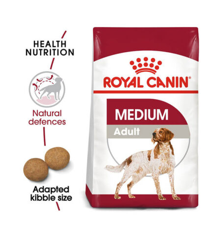 ROYAL CANIN Medium Adult - hrana za odrasle pse srednjih rasa (11-25kg) od 12 meseci do 7 godina (1kg, 4kg, 10kg, 15kg)