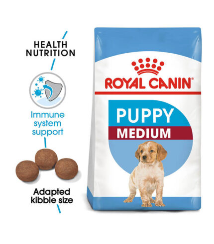 ROYAL CANIN Medium Puppy - hrana za štence srednjih rasa (11-25 kg) do 12 meseci (1kg, 4kg, 10kg, 15kg)