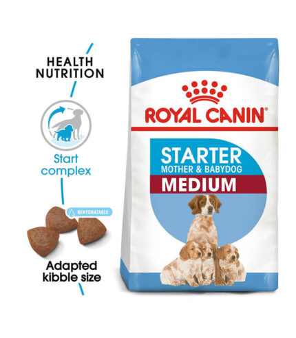 ROYAL CANIN Medium Starter - hrana za štence i kuje srednjih rasa (11-25kg) u graviditetu i laktaciji (1kg, 4kg, 15kg)