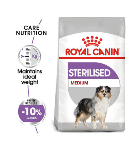 ROYAL CANIN Medium Sterilised - hrana za sterilisane pse srednjih rasa (11-25kg) 12+ meseci (3kg, 12kg)