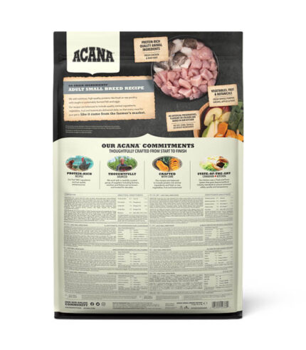 ACANA Heritage Adult Small Breed - hrana za male pse sa piletinom i ribom (340g, 2kg, 6kg)