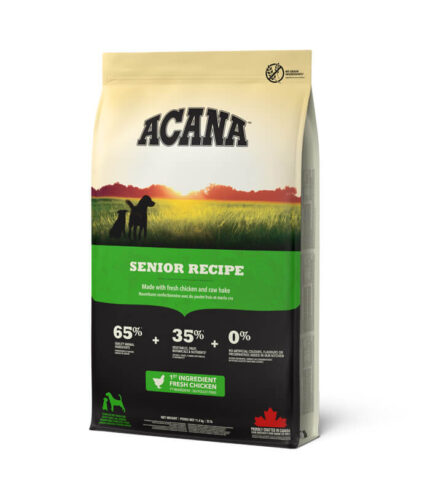 ACANA Heritage Senior - hrana za starije pse sa piletinom i ribom (11,4kg)