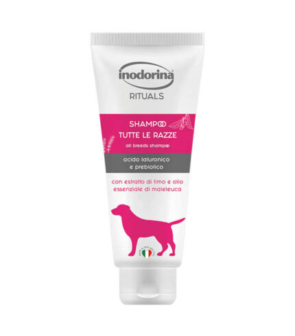 INODORINA Rituals All Breeds Shampoo - univerzalni šampon za pse za čišćenje i osveženje dlake (250 ml)