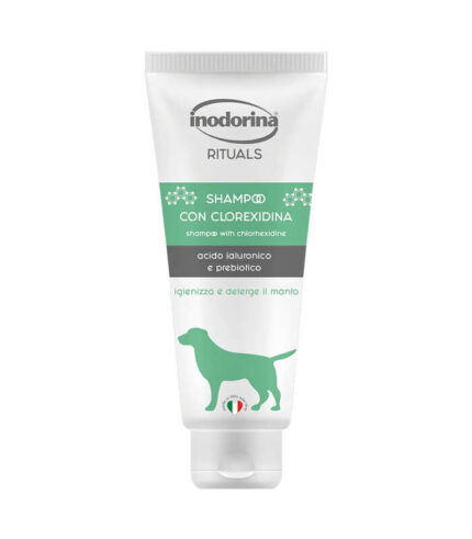 INODORINA Rituals Chlorhexidine Shampoo - šampon za pse sa hlorheksidinom za dubinsko čišćenje (250 ml)