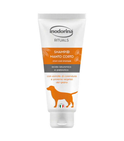 INODORINA Rituals Shampoo for Short Coat - šampon za pse za kratku dlaku za negu i čišćenje (250 ml)