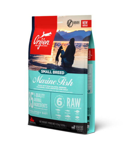 ORIJEN Marine Fish Small Breed - grain free hrana za pse malih rasa sa lososom i morskom ribom (4,5kg)