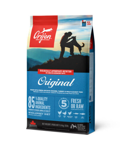 ORIJEN Original - grain free hrana za pse sa piletinom, ćuretinom i ribom (11,4kg)