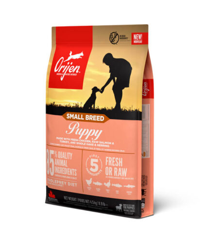 ORIJEN Small Breed Puppy - grain free hrana za štence malih rasa sa piletinom, lososom i ćuretinom (4,5kg)