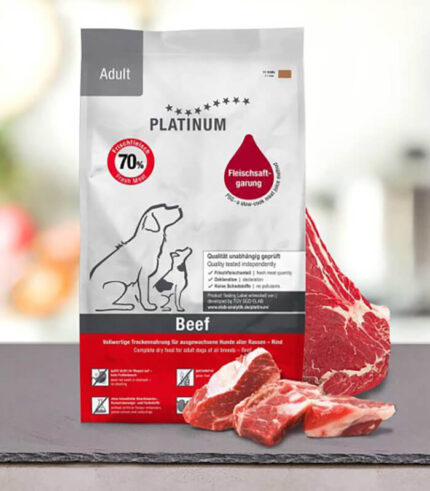 PLATINUM Adult Beef - suva hrana za pse sa govedinom (1,5kg, 5kg)