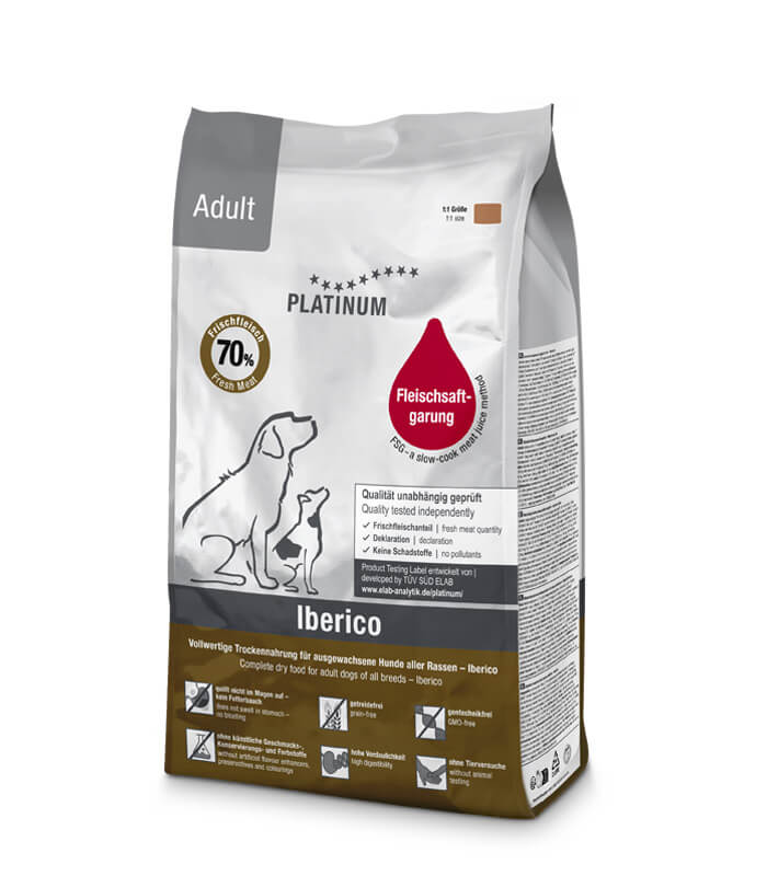PLATINUM Adult Iberico - suva hrana za pse sa iberijskom svinjetinom (1,5kg) PLATINUM Adult Iberico - suva hrana za pse sa iberijskom svinjetinom (1,5kg)